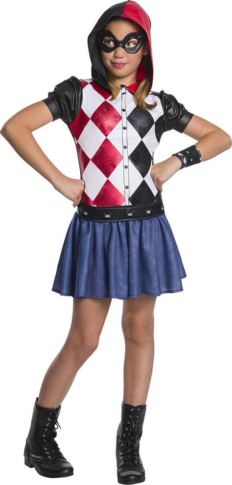 Kids Harley Quinn Fancy Dress Costume Amazones Juguetes Y Juegos