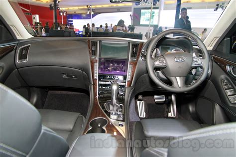 Infiniti Q50 Hybrid dashboard at the 2014 Indonesia International Motor ...