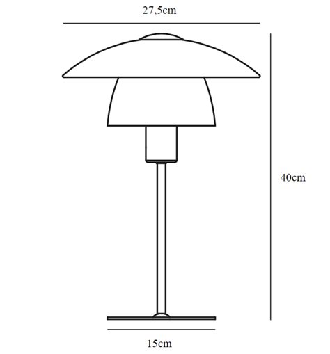 Lampa skandynawska stołowa Nordlux 2010875001 Verona E27 40cm x 27cm