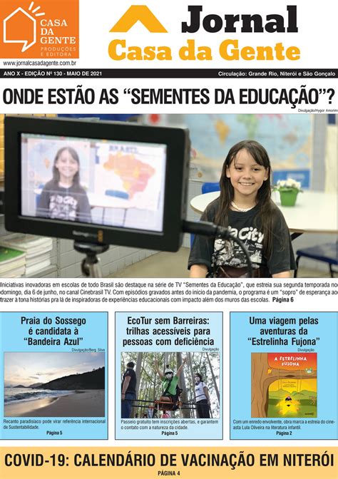 Casa Da Gente Produ Es Jornal Casa Da Gente Maio P Gina