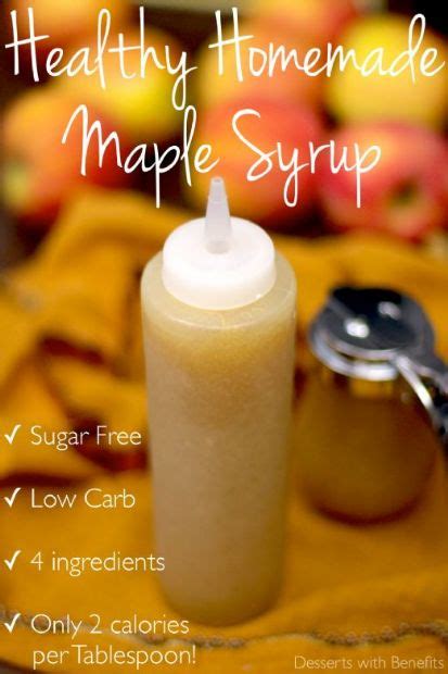 Healthy Homemade Maple Syrup Recipe Sparkrecipes