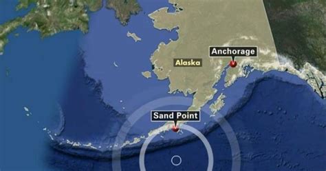 Powerful Alaska earthquake triggered tsunami warning - CBS News