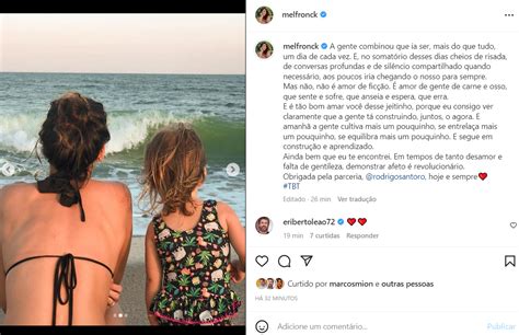 Mel Fronckowiak Exibe Foto A Filha Nina Em Dia Na Praia