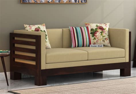 Sale Wooden Sofa Two Seater In Stock