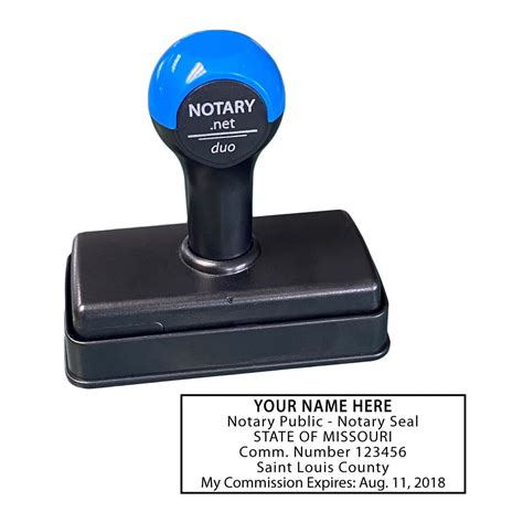 Missouri Traditional Notary Stamp