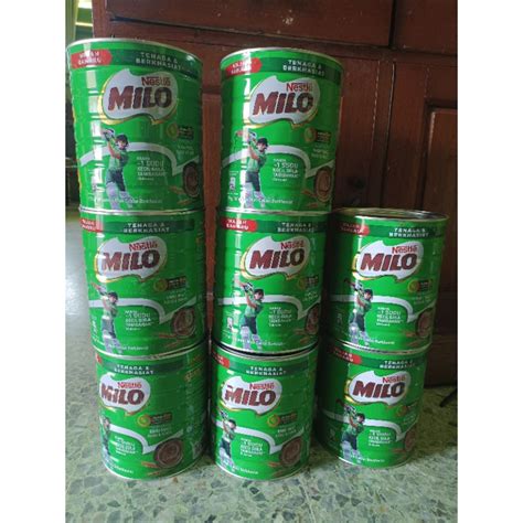 Jual Ready Stok Milo Kaleng Malaysia Kg Milo Bubuk Malaysia