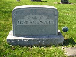 Leonhard Ernst Gotthilf Winter 1892 1944 Memorial Find A Grave