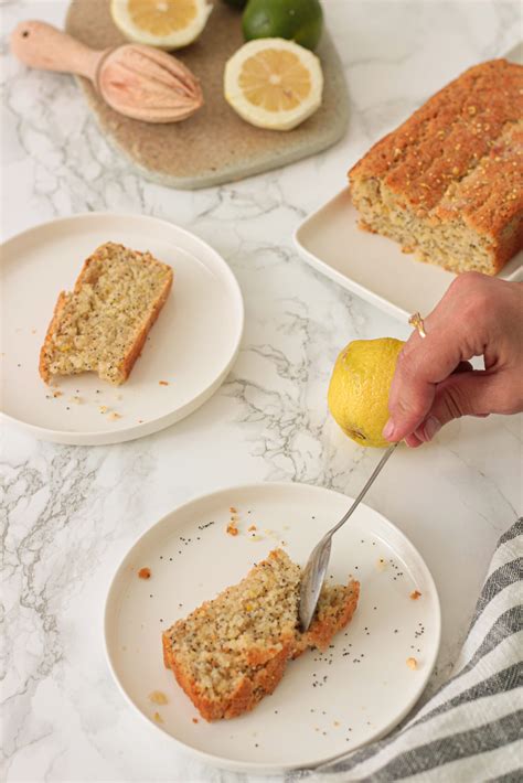 Cake Au Citron Et Aux Graines De Pavot V G Talien Sans Gluten