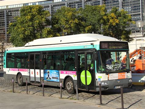 TRANS BUS Photothèque autobus Renault AGORA Gaz RATP Paris