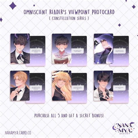 Omnisent Reader S Viewpoint ORV Photocard Constellation Series