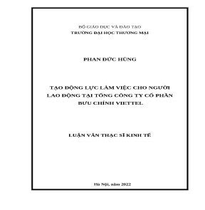 T O Ng L C L M Vi C Cho Ng I Lao Ng T I T Ng C Ng Ty C Ph N B U Ch