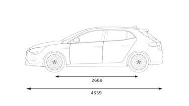 New MEGANE Dimensions Renault UK