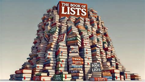 Almost All Books of Lists (119 of Them + Full Texts!)