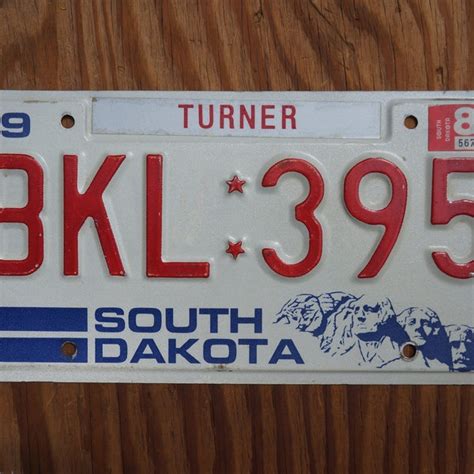 South Dakota License Plate - Etsy