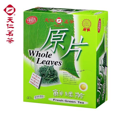 【天仁茗茶】鮮綠茶原片袋茶茶包28gx40入3盒 蝦皮購物