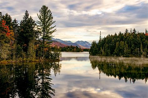 Boreas Pond High Peaks Landscape Photograph Landscape Print Autumn