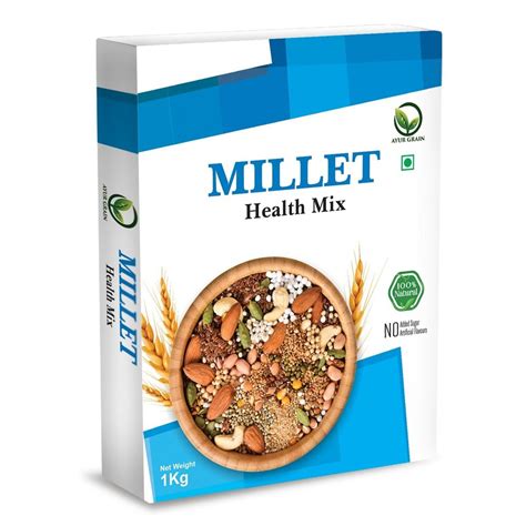 Indian 1kg Millet Health Mix Packaging Type Box At Rs 390pack In