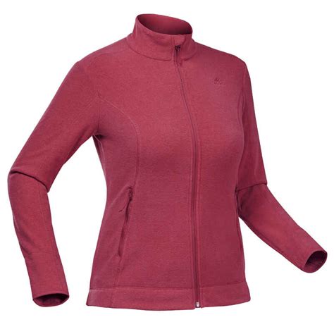 Fleecejacke Damen Mh120 Quechua Decathlon