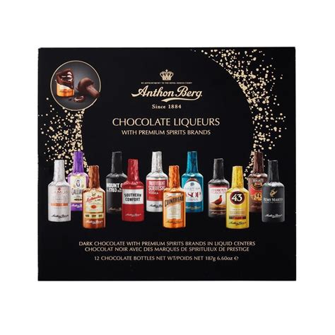 Anthon Berg Liqueur Filled Chocolates Assorted 12 Piece