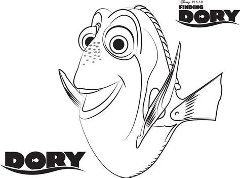 Dory Procurando Nemo Desenho - procurando dory | Finding nemo coloring pages, Nemo coloring pages ...