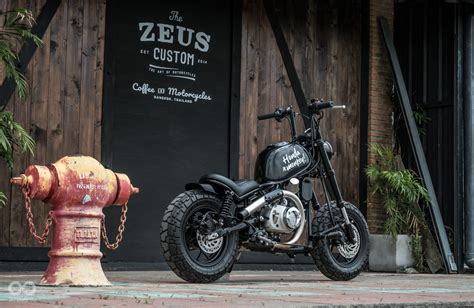 Monkey Bobber By Zeus Custom Supermoto