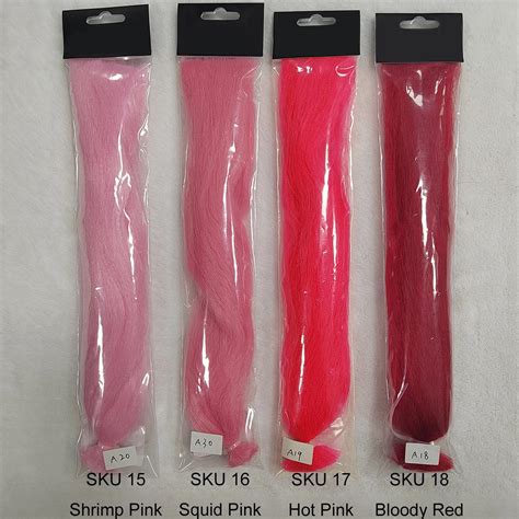 Colors Cm Length Fly Tying Materials Synthetic Fibers Hairs Ep