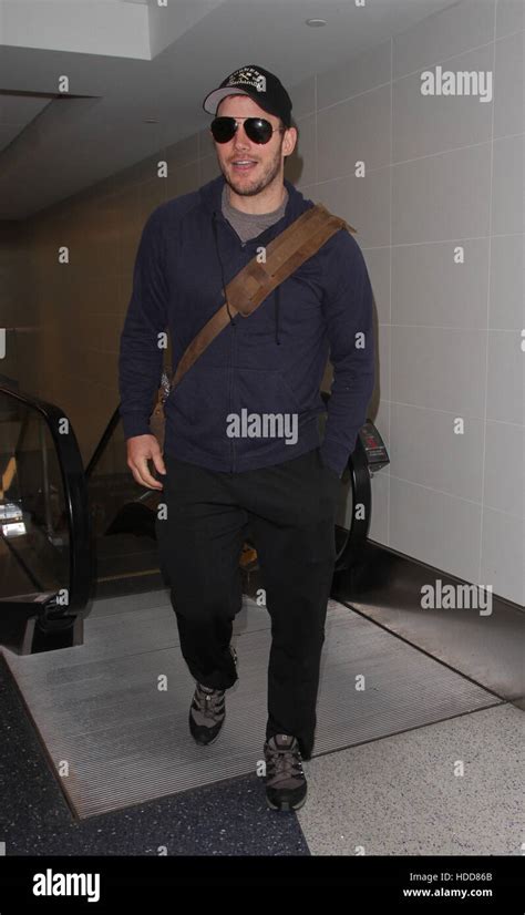 Chris Pratt At Los Angeles International Airport Lax Featuring Chris