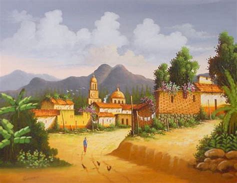 Pintura Moderna Y Fotografía Artística Pinturas Paisajes Mexicanos