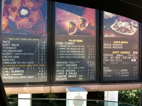 Taco Casa Menu, Menu for Taco Casa, Homewood, Birmingham - Urbanspoon/Zomato