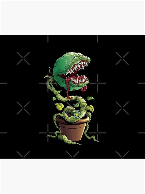 Scary Venus Fly Trap Botanical Gardening Plant Tapestry By