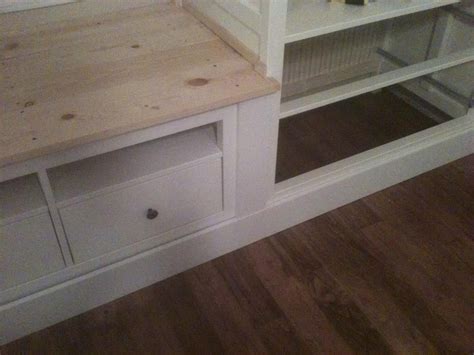 Built-in with Bench - IKEA Hackers