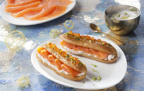 Recette d éclairs au saumon fumé Marie Claire