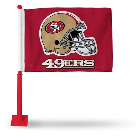 NFL San Francisco 49ers Car Flag, Style 2 - Walmart.com - Walmart.com