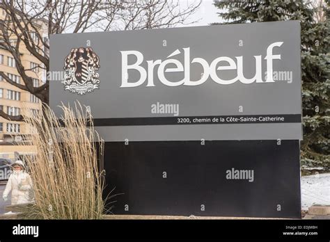 College Jean-de-Brebeuf college is pictured in Montreal Stock Photo - Alamy