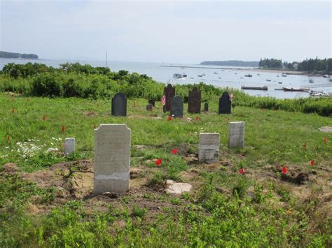 Spurling Revolutionary War Cemetery In Cranberry Isles Hancock County