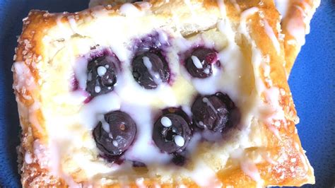 Easy Blueberry Cream Cheese Danish Cream Cheese Danish Pastry Recipe