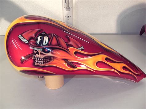 Custom Paint - Flames