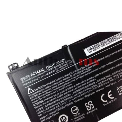 New Genuine AC14A8L Battery For Acer Aspire VN7 571 VN7 591 VN7 592G