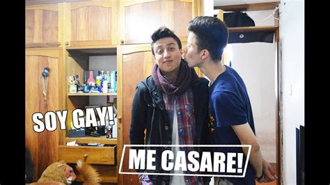 BROMA SOY GAY A MI MAMA ME CASARE TERMINA MAL YouTube