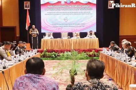 Rakor Tim Pembina Samsat Pemprov NTB Resmi Dibuka Okenusra