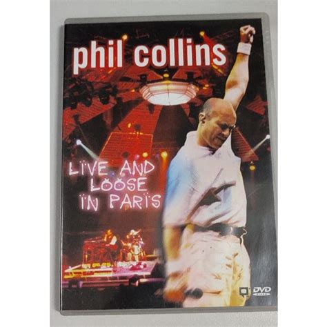 Dvd Phil Collins Live And Loose In Paris Shopee Brasil