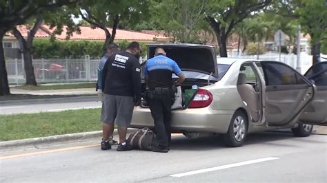 Driver Accused Of Running Down Officer Taken Into Custody In Nw Miami