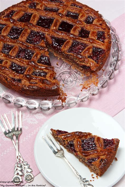 Linzertorte Is A Cake That Originated In The Austrian City Linz