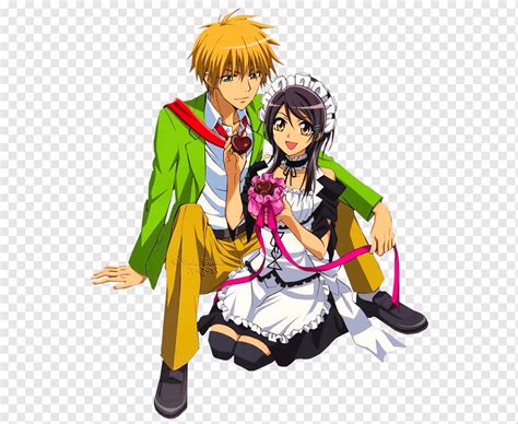 Takumi usui misaki ayuzawa sirvienta sama anime manga póster