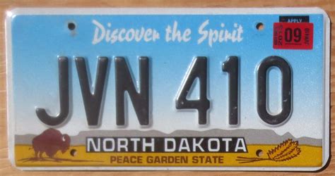 2013 North Dakota vg | Automobile License Plate Store: Collectible ...