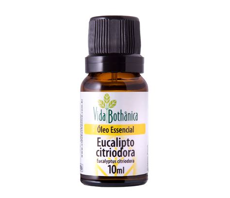 Eucalipto Citriodora 10ml Óleo Essencial Óleo Essencial 10 Ml