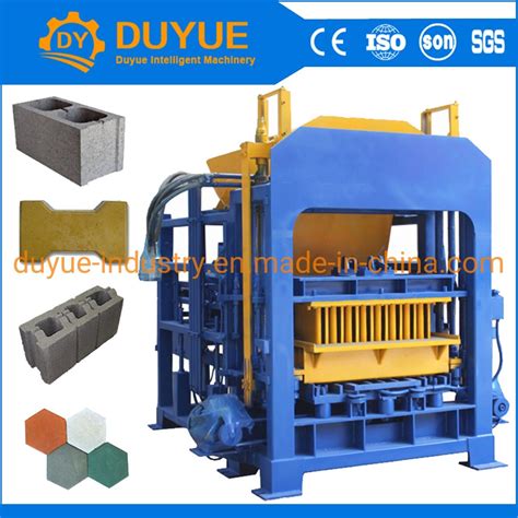 Qt 4 15 Fully Automatic Concrete Block Making Machine Cement Brick