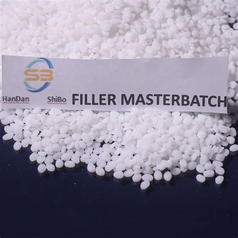 China Calcium Carbonate Master Batch CaCO3 Filler Masterbatch For PE PP