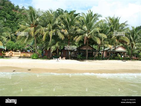 White sand beach , Koh Chang , Thailand Stock Photo - Alamy