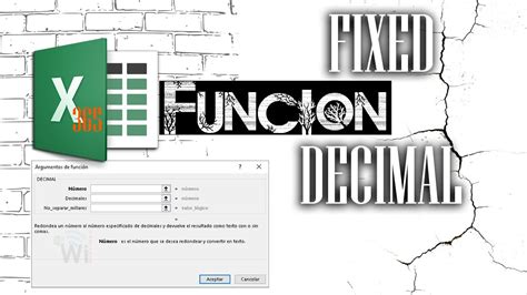 Excel 365 Ejemplo de función DECIMAL YouTube